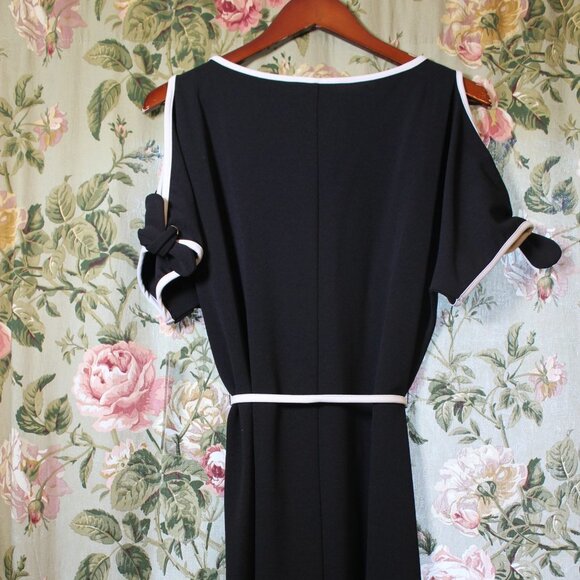 Sharagano Stretch Black Career Dress - Picture 2 of 8